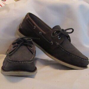 Sperry Top-Sider GOLD CUP Blue/Brown Men's 2-Eye Camino Boat Shoe Size 11